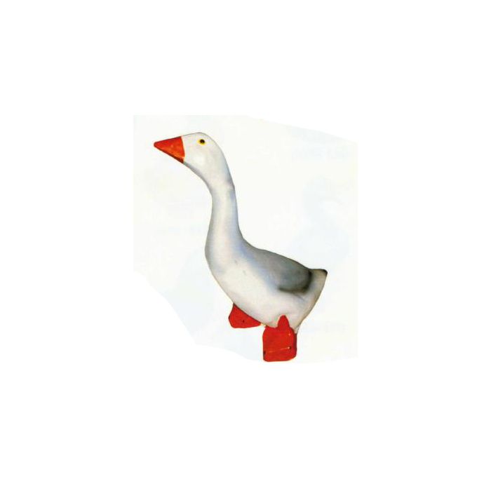 kleine abstrakte Gans lebensgroß Dekorationsfigur