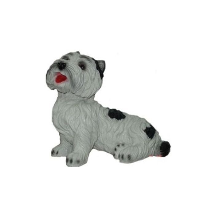 Hund West Highland Terrier lebensgroß Dekorationsfigur