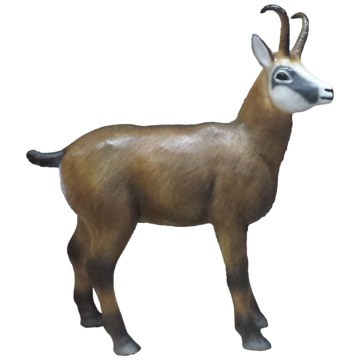 Gams lebensgroß Dekorationsfigur