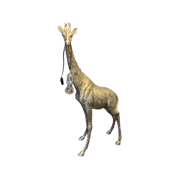 Giraffe mit Lampe verkleinert Deko- & Werbefigur, Diverse Funktionen