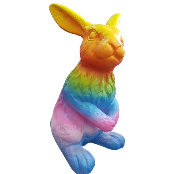 Hase vergrößert Dekorationsfigur