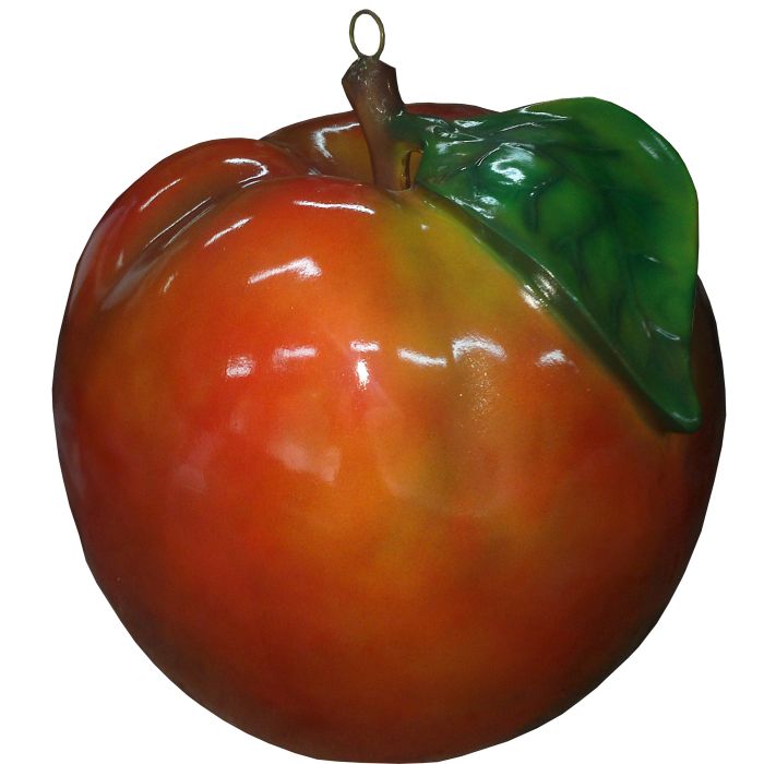 Apfel vergrößert Dekorationsfigur