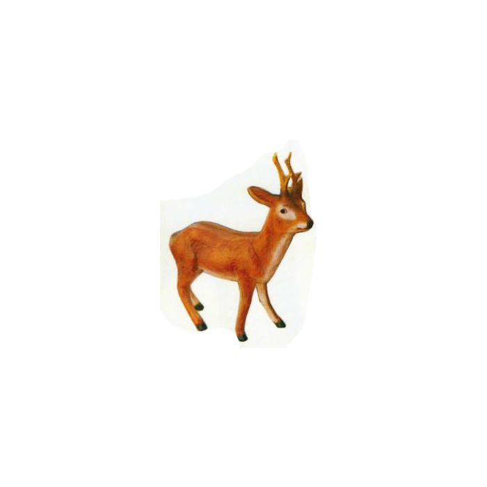 Baby Hirsch lebensgroß Dekorationsfigur