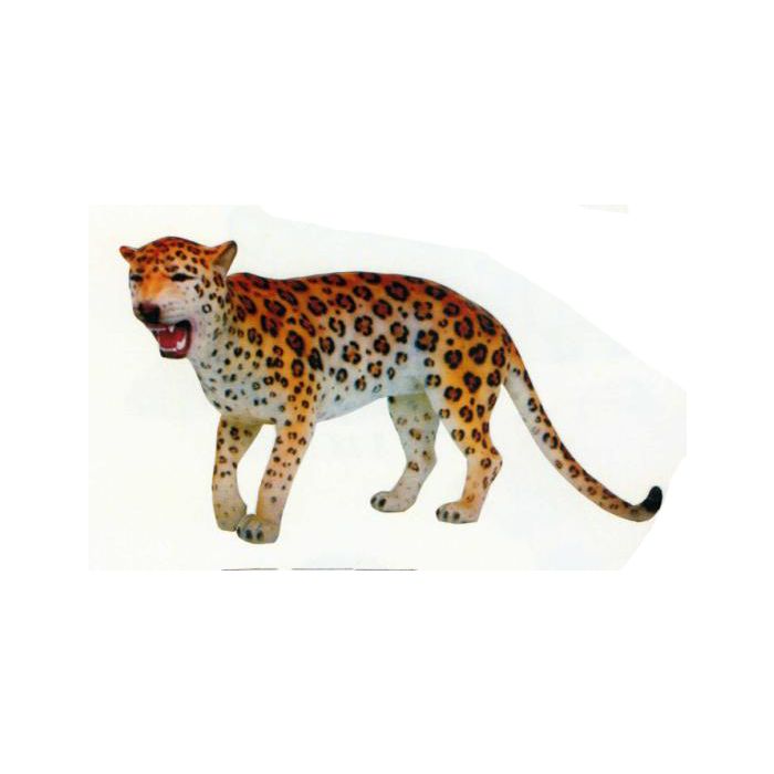 laufender Leopard lebensgroß Deko- & Werbefigur