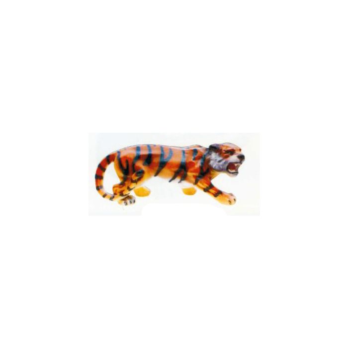 kleiner schleichender Tiger verkleinert Dekorationsfigur