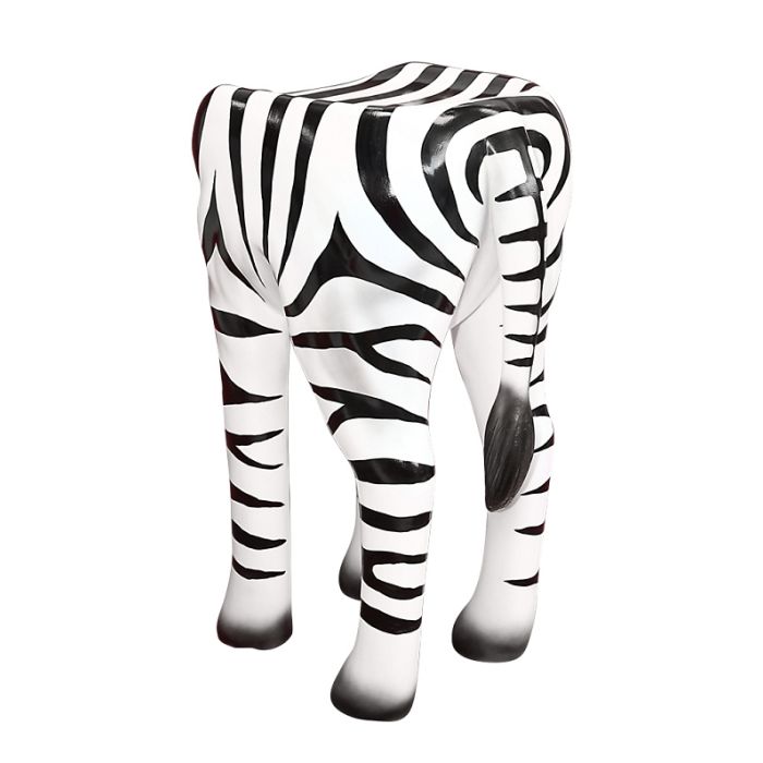 Hocker Zebra verkleinert Sitzmöglichkeit