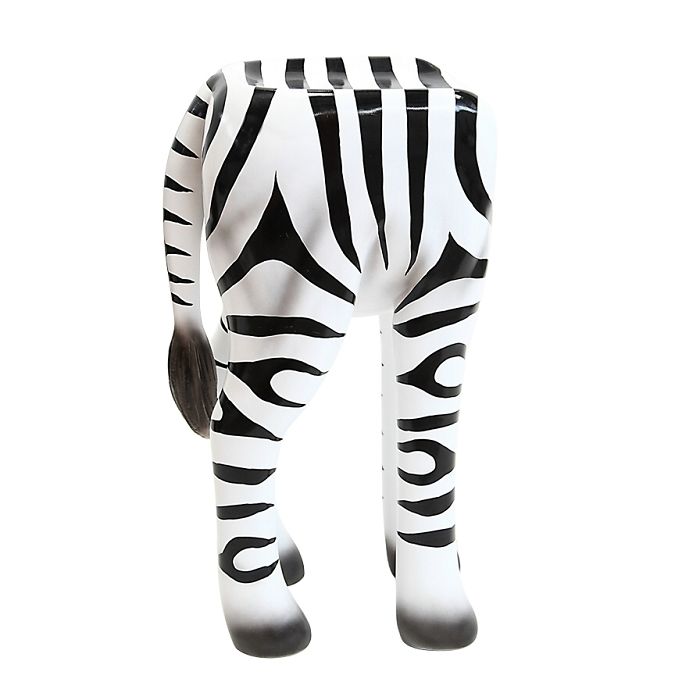 Hocker Zebra verkleinert Sitzmöglichkeit