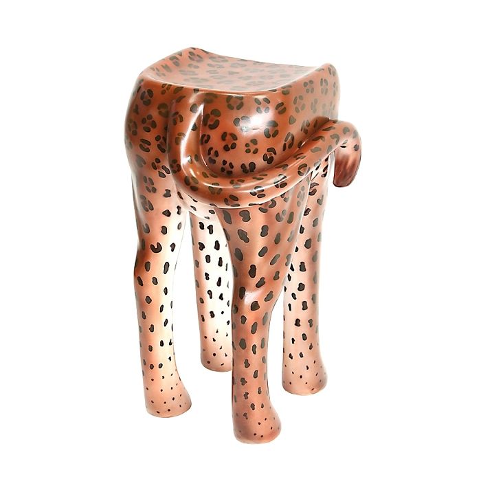 Hocker Leopard verkleinert Sitzmöglichkeit