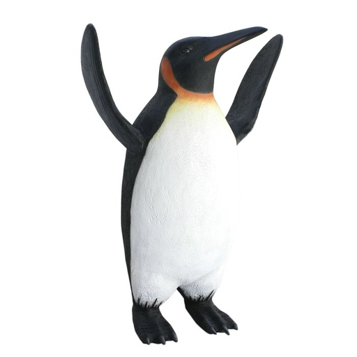 Pinguin Emperor Flossen oben lebensgroß Deko- & Werbefigur