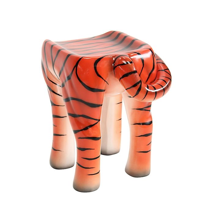 Hocker Tiger für Kinder verkleinert Sitzmöglichkeit