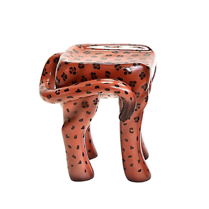 Hocker Gepard für Kinder verkleinert Sitzmöglichkeit