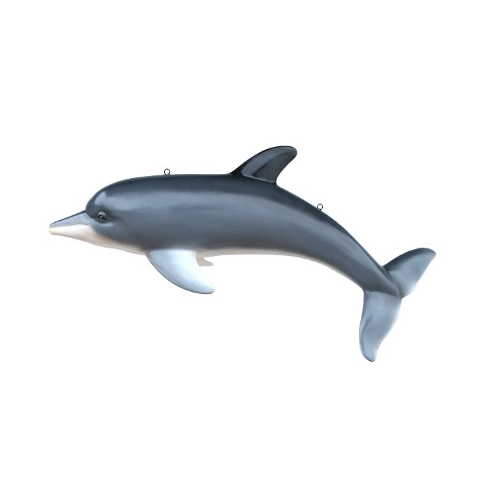 Delfin lebensgroß Dekorationsfigur