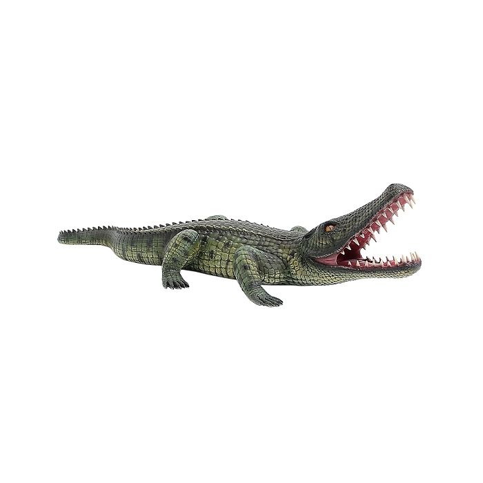 Krokodil klein 2 lebensgroß Dekorationsfigur