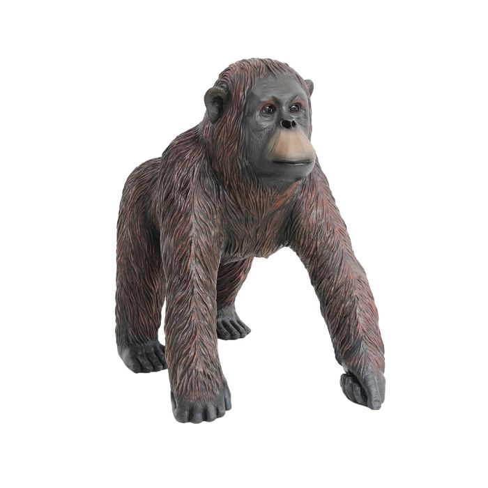 Orangutan lebensgroß Dekorationsfigur