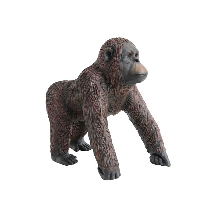 Orangutan lebensgroß Dekorationsfigur