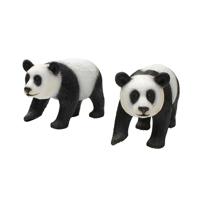 BabyPandas paar lebensgroß Deko- & Werbefigur