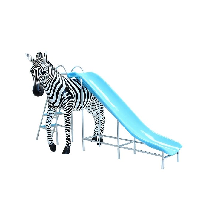 Zebra Rutsche lebensgroß Rutsche