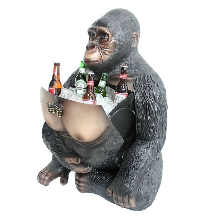 Eisfach im Gorilla lebensgroß Aufbewahrung