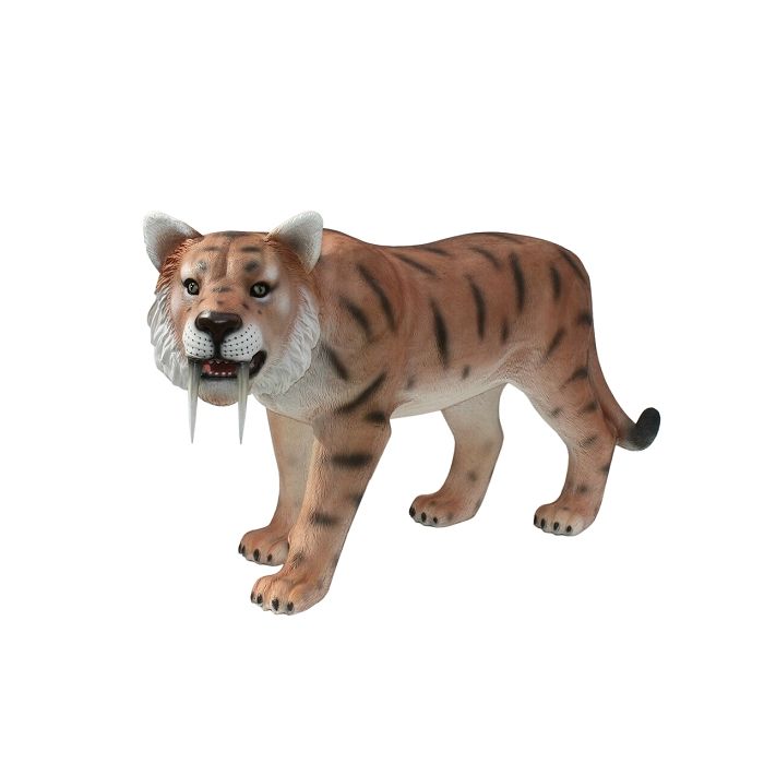 Säbelzahntiger lebensgroß Deko- & Werbefigur