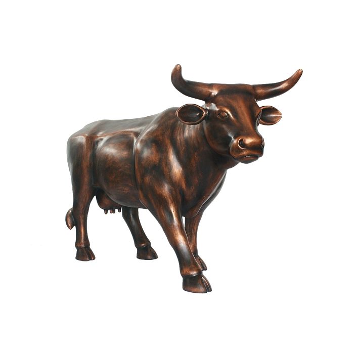 Kuh Bronze lebensgroß Deko- & Werbefigur