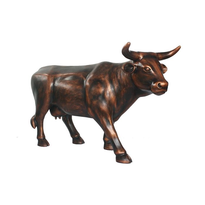 Kuh Bronze lebensgroß Deko- & Werbefigur