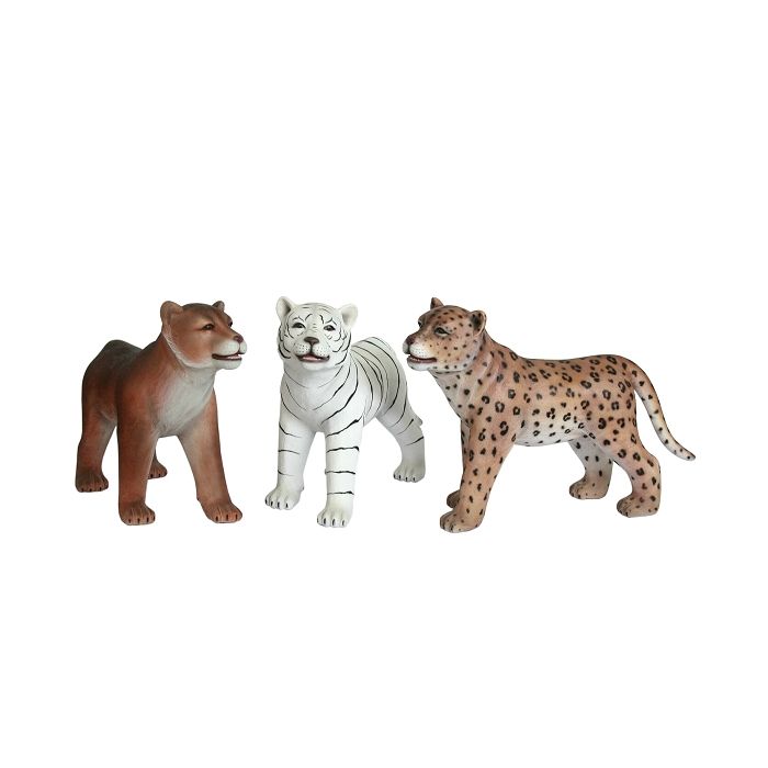 BabyLöwe BabyGepard BabyTiger lebensgroß Deko- & Werbefigur