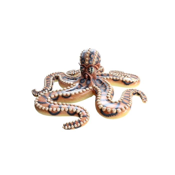Oktopus lebensgroß Deko- & Werbefigur