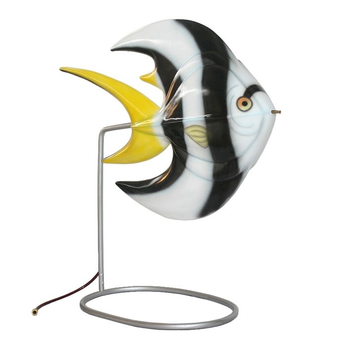 Tropischer Fisch Fontäne übergroß XXL Springbrunnen & Brunnen & Fontänen