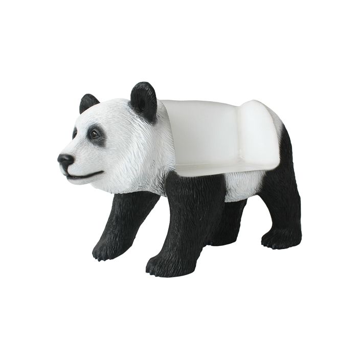 Panda Sitz für Kinder lebensgroß Sitzmöglichkeit