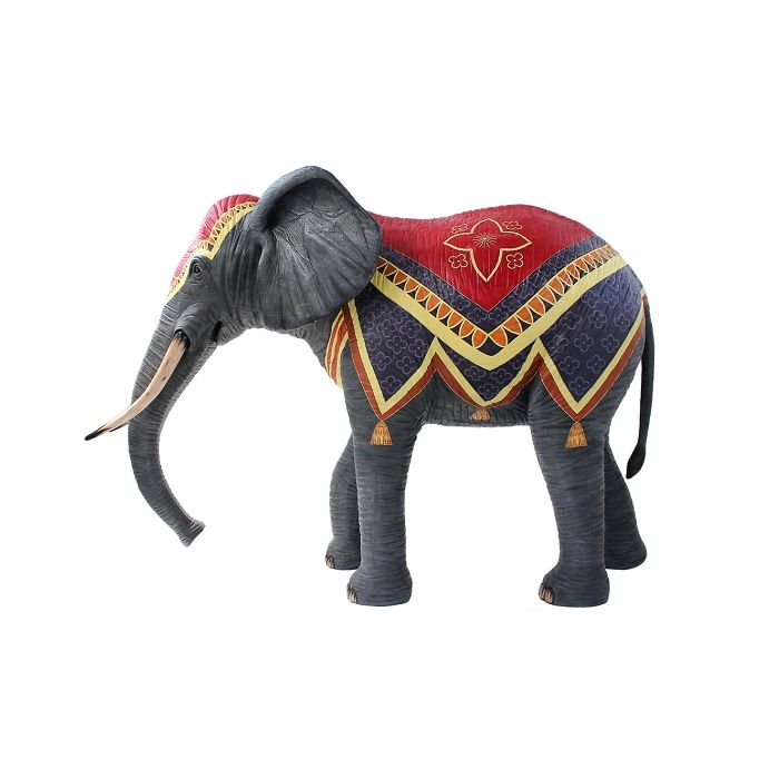 Elefant Circus groß lebensgroß Deko- & Werbefigur