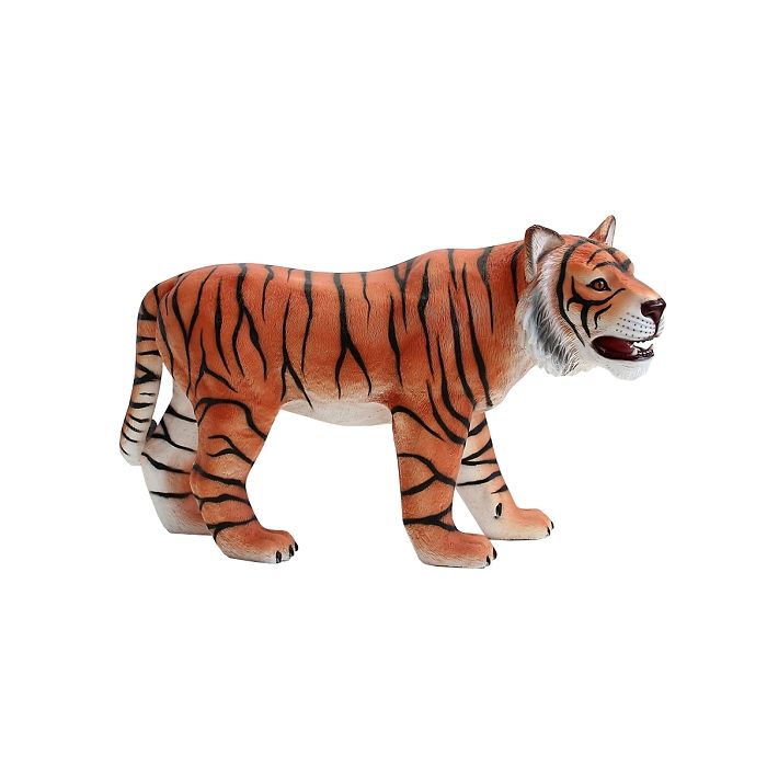 Tiger Blick links lebensgroß Deko- & Werbefigur