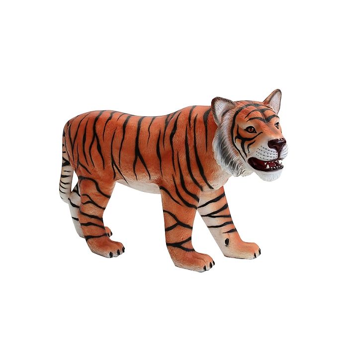 Tiger Blick links lebensgroß Deko- & Werbefigur