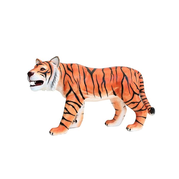 Tiger Blick rechts lebensgroß Deko- & Werbefigur