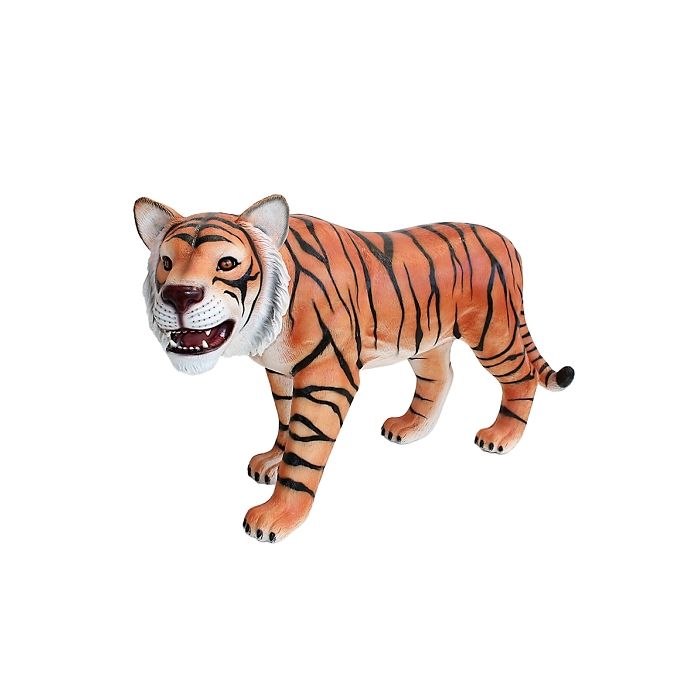 Tiger Blick rechts lebensgroß Deko- & Werbefigur