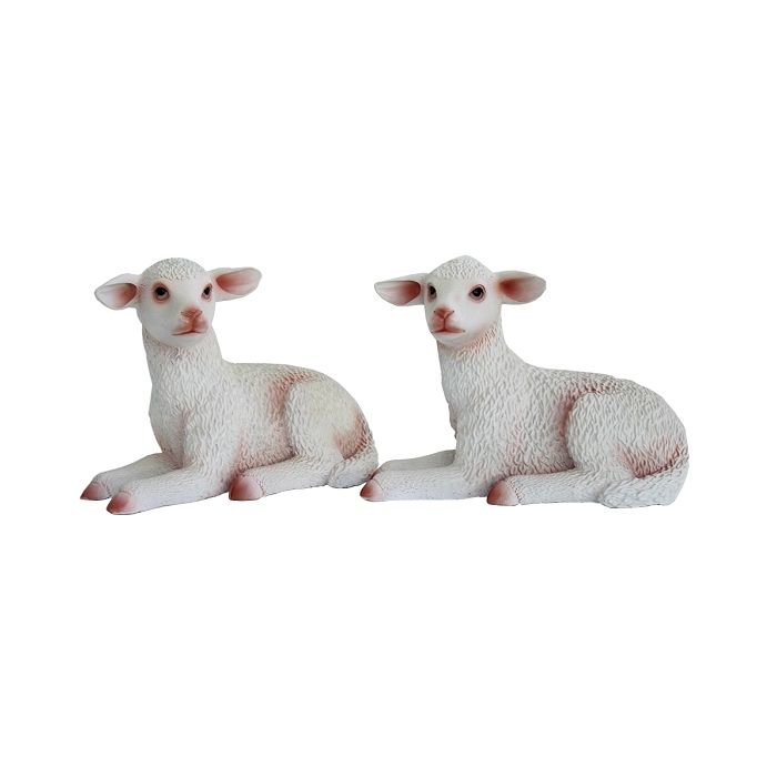 BabySchafe lebensgroß Dekorationsfigur