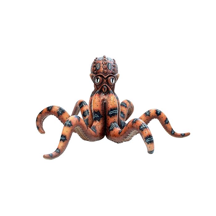 Roter Oktopus lebensgroß lebensgroß Deko- & Werbefigur