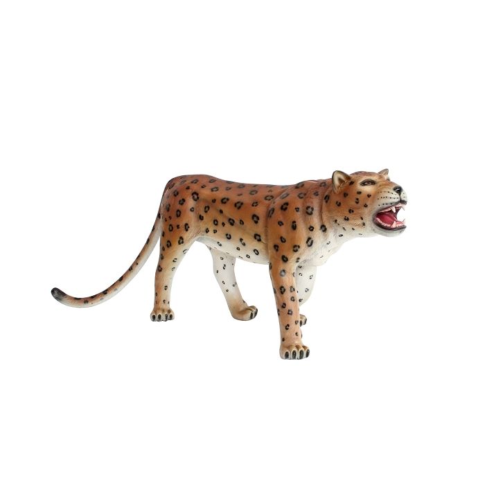 Leopard stehend lebensgroß Deko- & Werbefigur