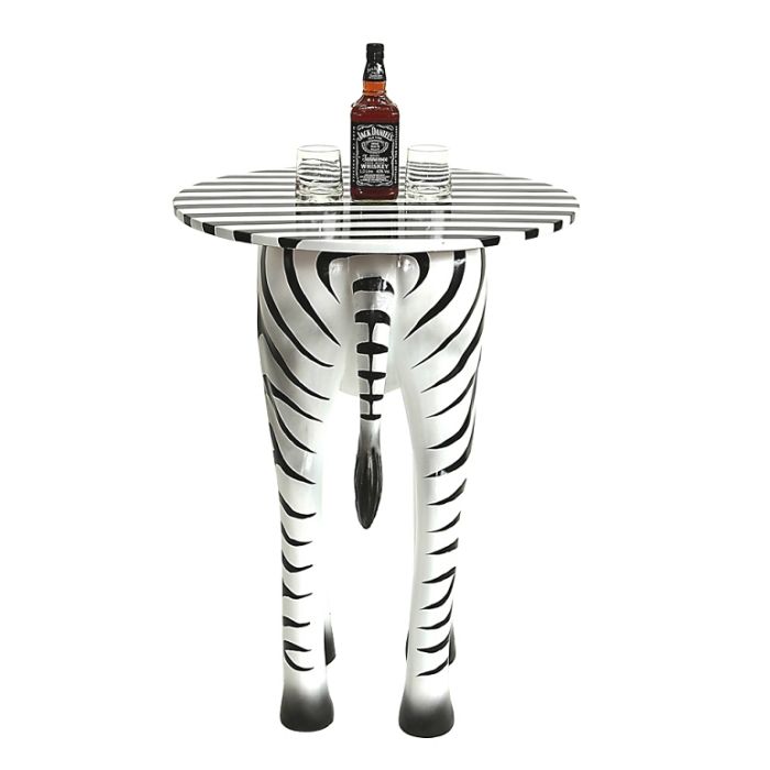 Tisch Zebra verkleinert Tisch