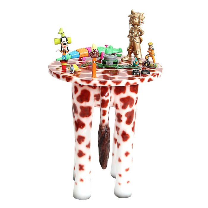 Tisch Giraffe für Kinder verkleinert Tisch