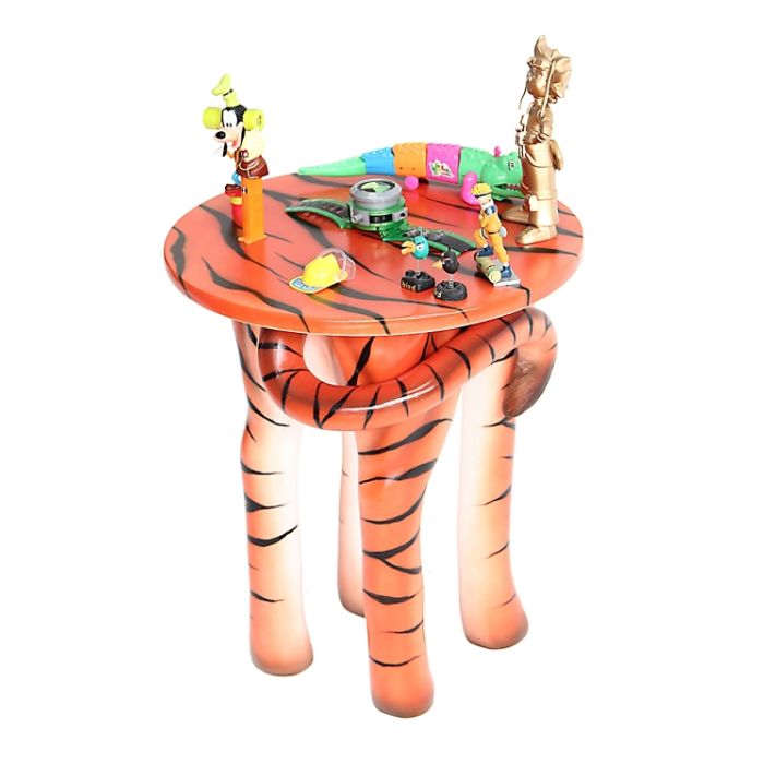 Tisch Tiger für Kinder verkleinert Tisch