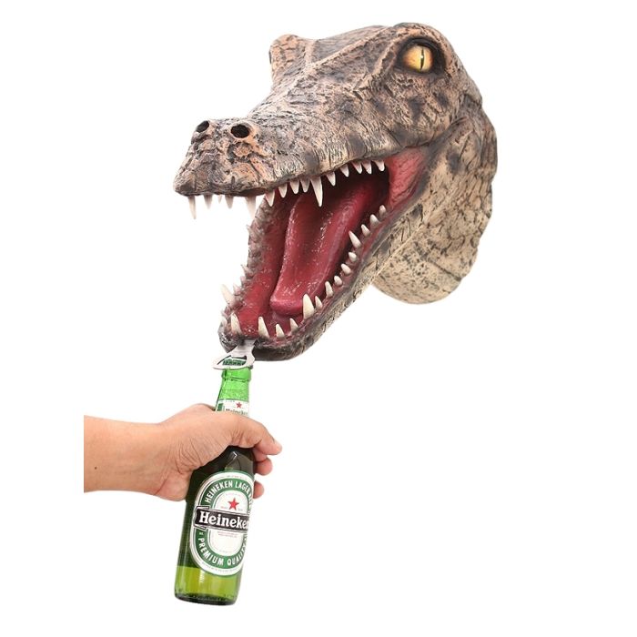 Alligatorkopf Flaschenöffner lebensgroß Flaschenöffner