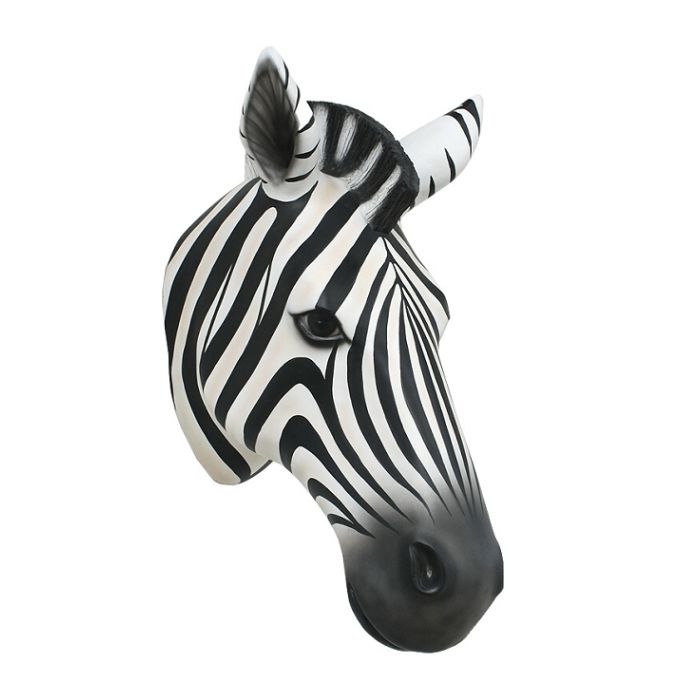 Zebrakopf lebensgroß Dekoköpfe & Büsten