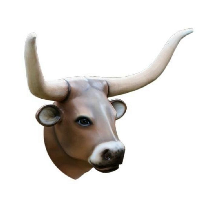 Longhorn Kuhkopf lebensgroß Dekoköpfe & Büsten
