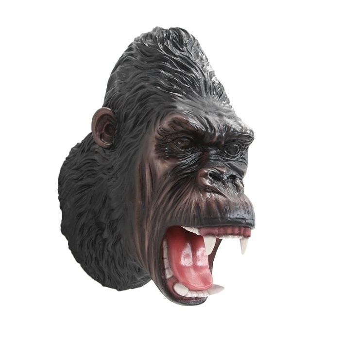 Gorillakopf  lebensgroß Dekoköpfe & Büsten