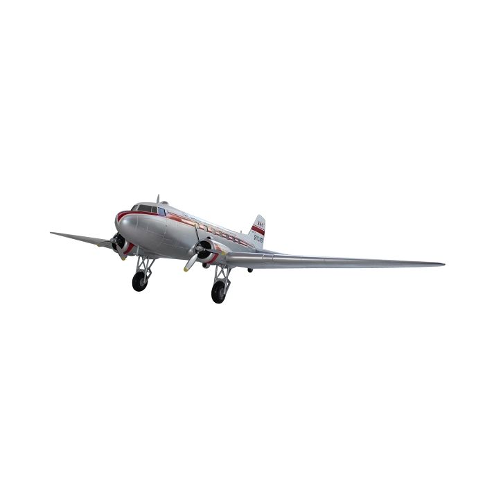 Douglas DC3 Flugzeug verkleinert Dekorationsfigur