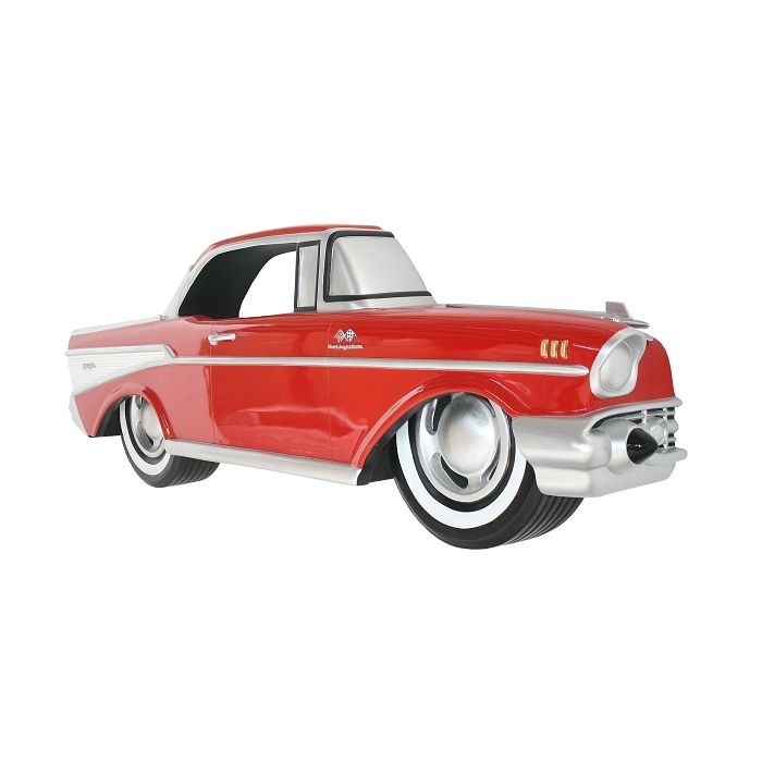 Wanddeko Chevy Rot verkleinert Dekorationsfigur