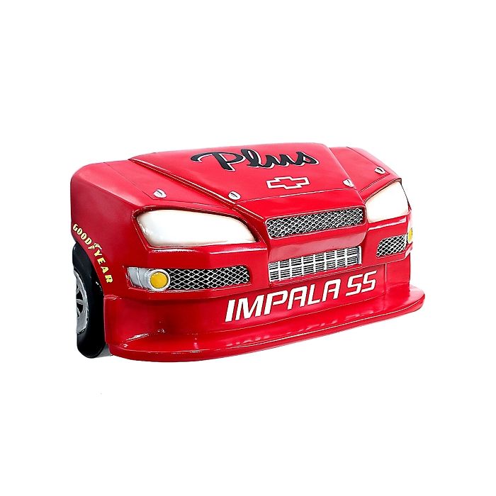Wanddeko Chevy Impala Rot  verkleinert Dekorationsfigur