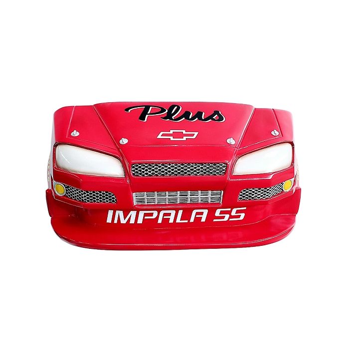 Wanddeko Chevy Impala Rot  verkleinert Dekorationsfigur