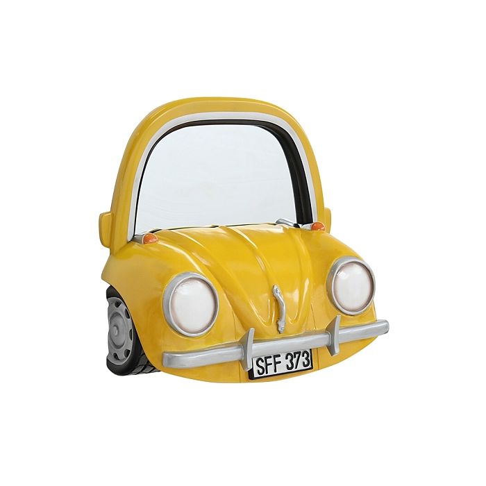 Spiegel VW Gelb  verkleinert Spiegel