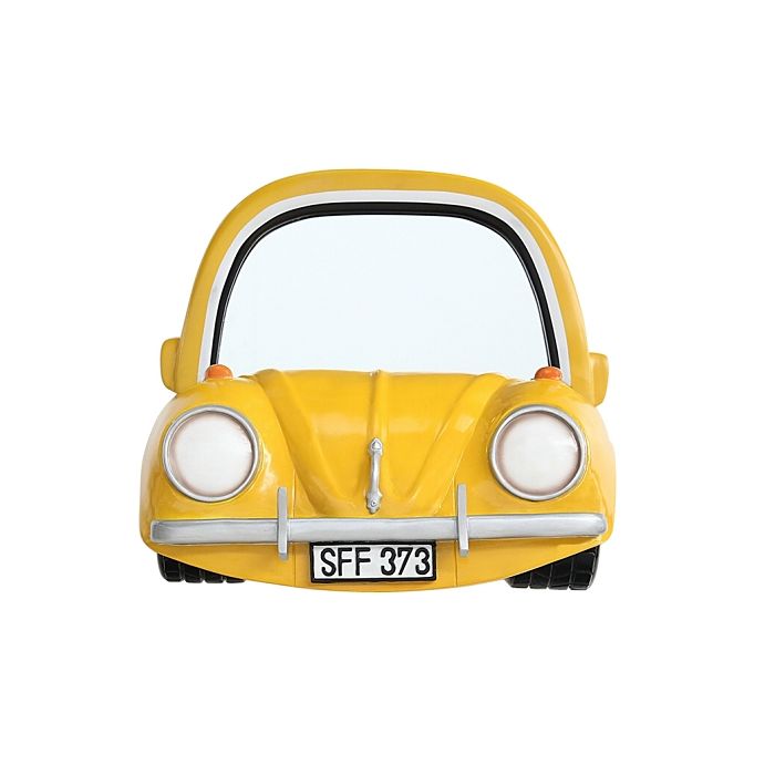Spiegel VW Gelb  verkleinert Spiegel